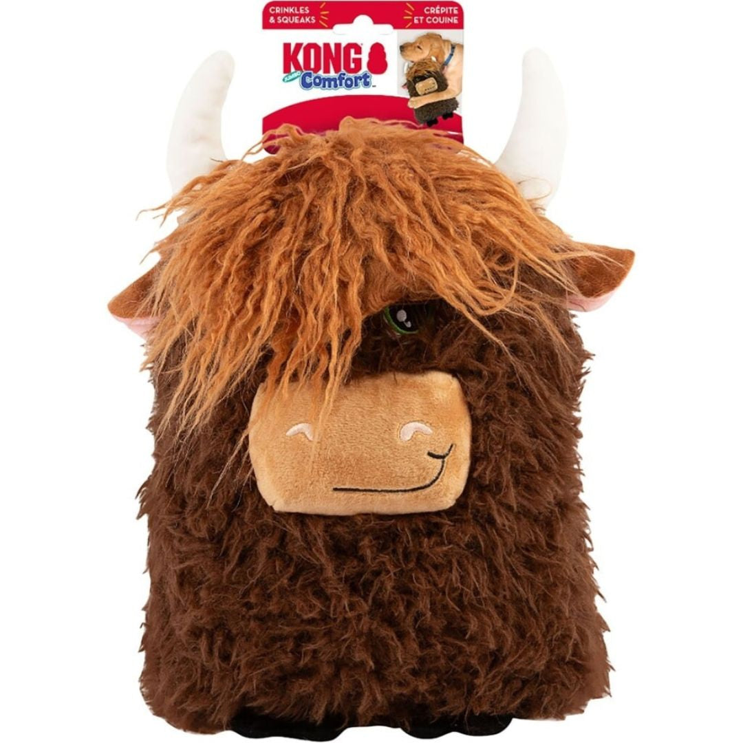 KONG Comfort Jumbo Highland Cow, XL