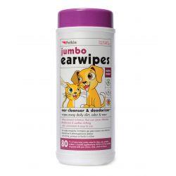 PETKIN JUMBO EAR WIPES 80PCS