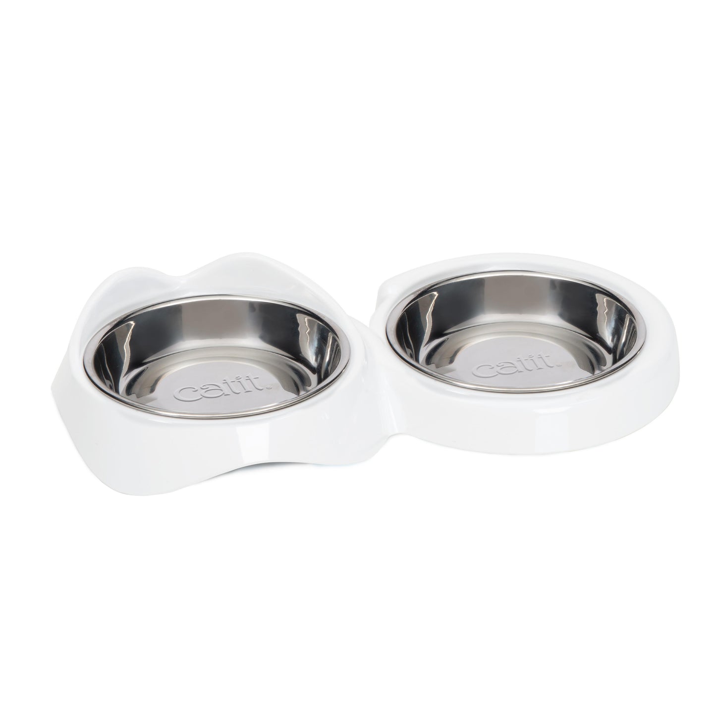 Catit Pixi Double Dish White