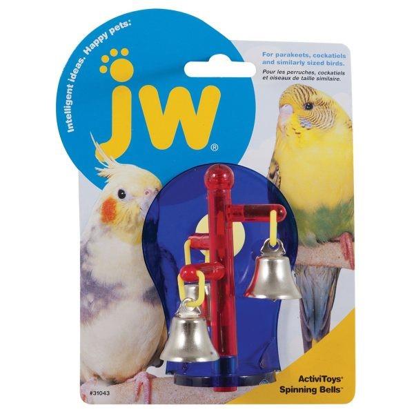 JW Pet Products JW Pet Insight Activitoys Spinning Bells Bird Toy (3.5 bird toy)