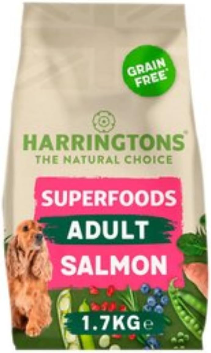 Harringtons Adult Dog Grain Free Superfoods Salmon With Vegetables (1.7kg)