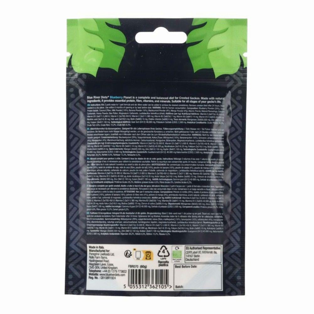 BR Blueberry Planet Complete Diet For Crested Geckos 60g