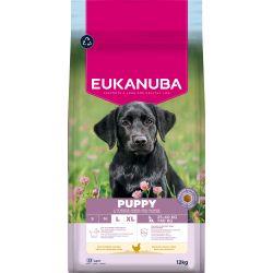 EUKANUBA Puppy Large Breed rich in fresh chicken, 12KG