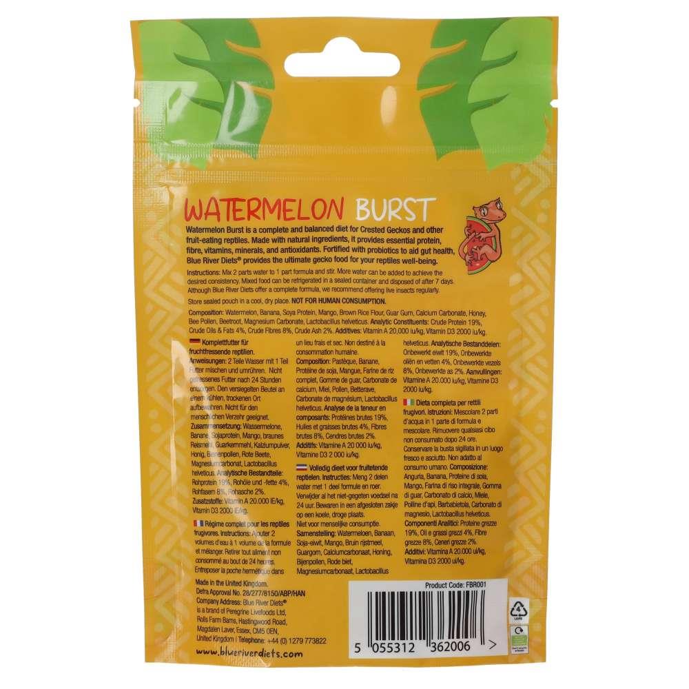 Blue river watermelon burst gecko diet 60g