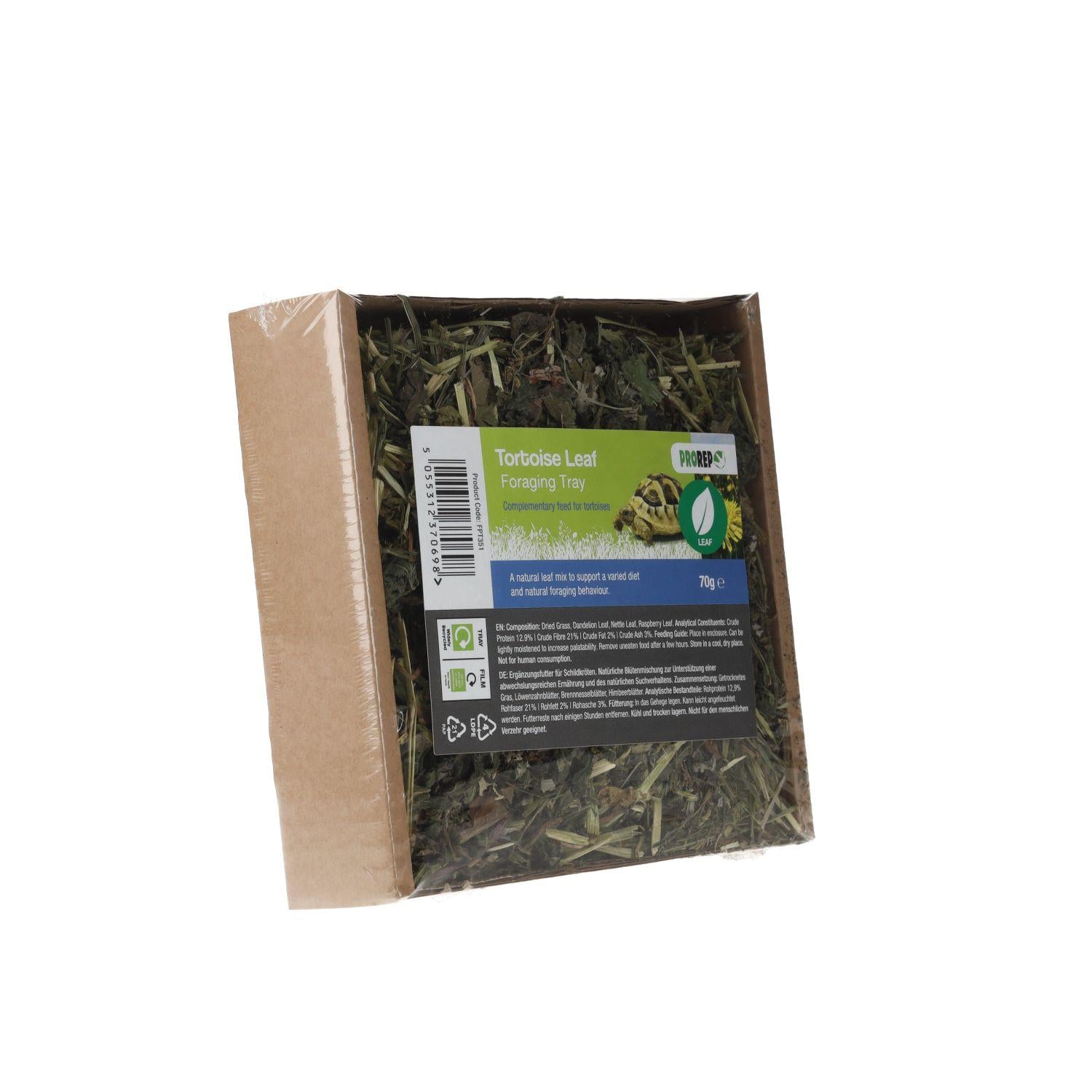 ProRep Tortoise Leaf Foraging Tray 70g