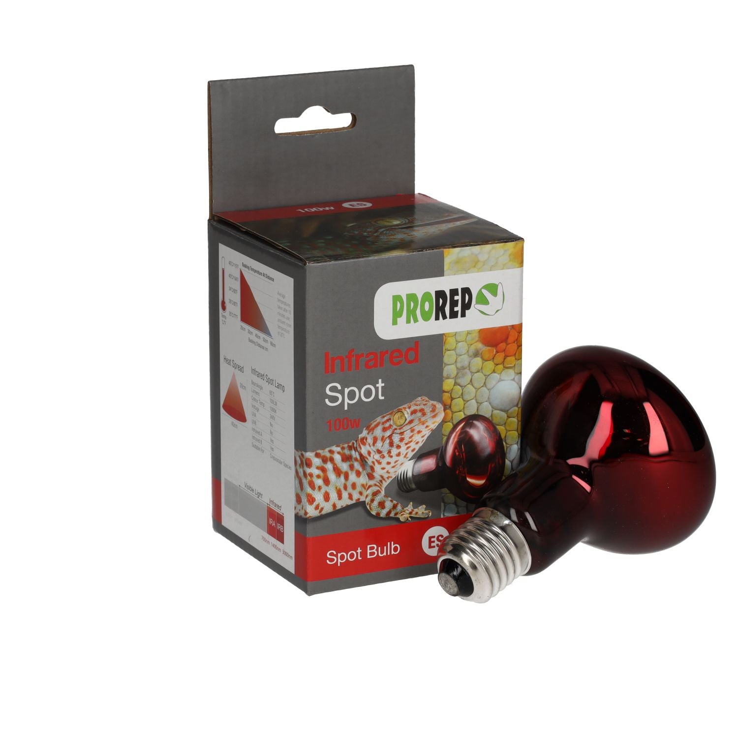 PR Red Night Spotlamp 100W ES