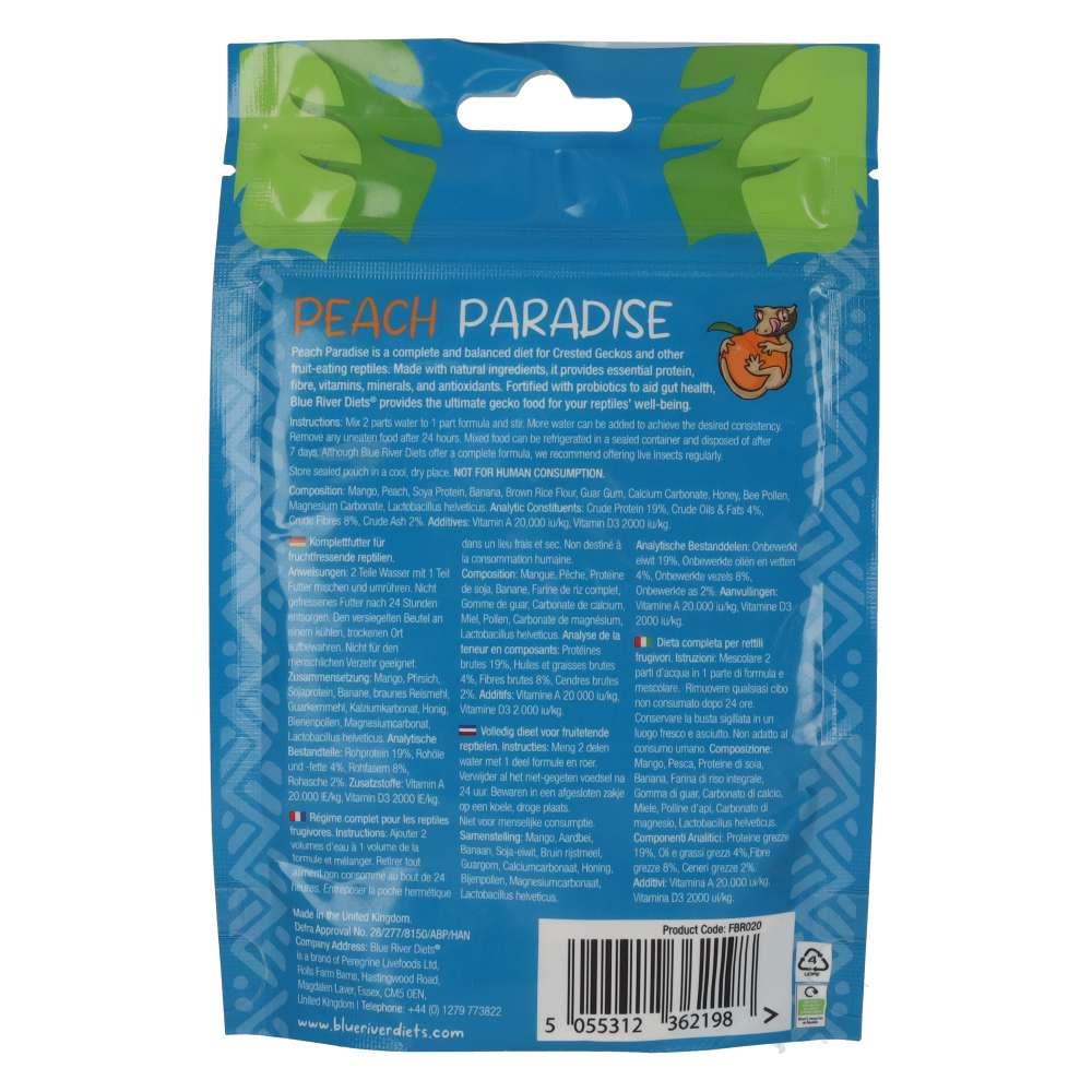 Blue river peach paradise gecko diet 60g