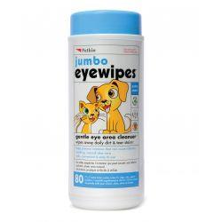 PETKIN JUMBO EYE WIPES   80PCS