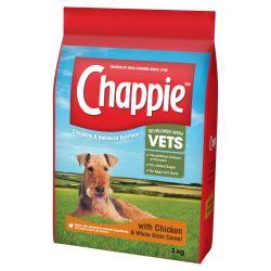 Chappie Dog Complete Dry with Chicken and Wholegrain Cereal, 3kg