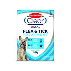 Bob Martin FleaClear Spot-On Flea & Tick Treatment for Small Dogs, 3TMNT