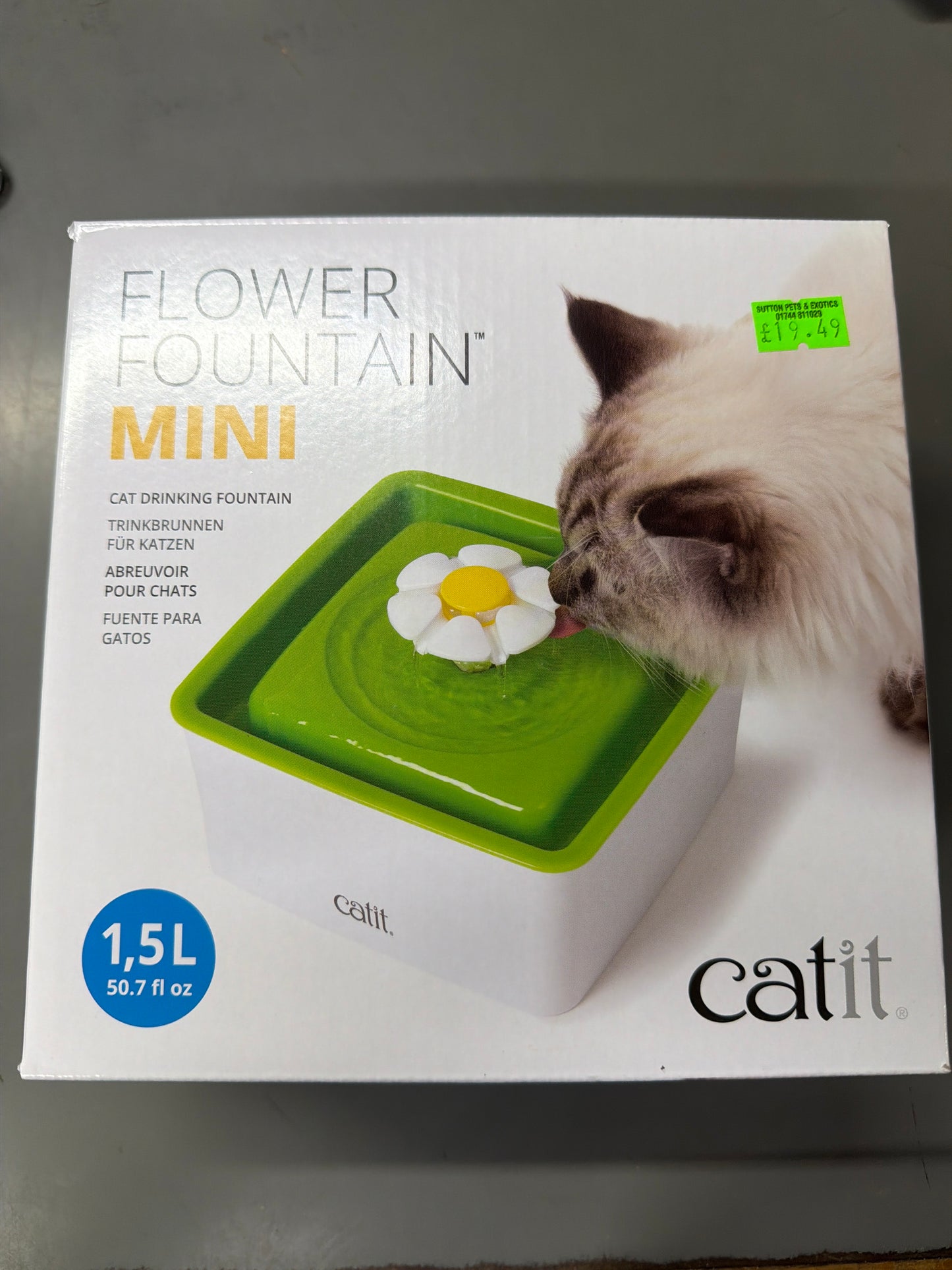 Catit 2.0 Mini Flower Fountain 1.5L