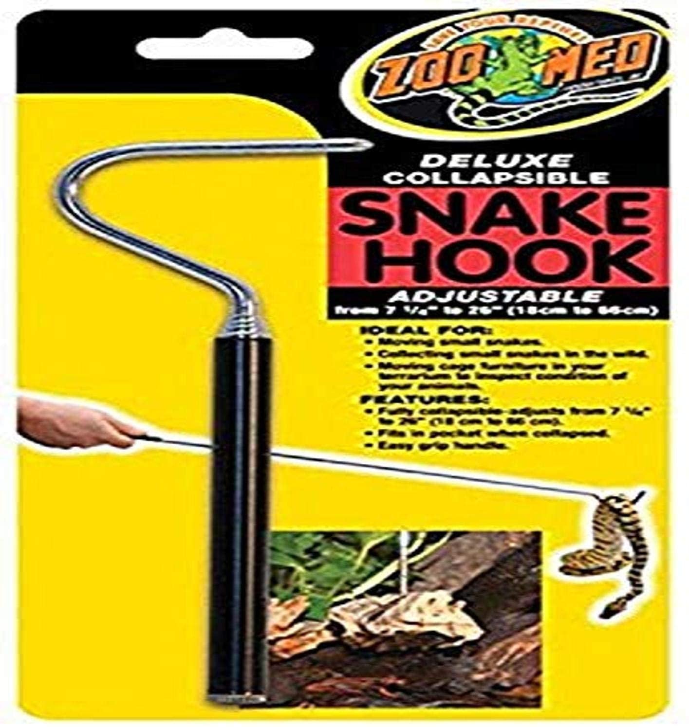 Zoomed Adjustable Snake Hook, 18-66 cm