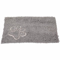 (X-Small) Bunty Grey Soft Microfibre Pet Dog Puppy Mat Bed