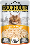 Cookhouse Cat Chicken Breast Fillets in Jelly, 70G