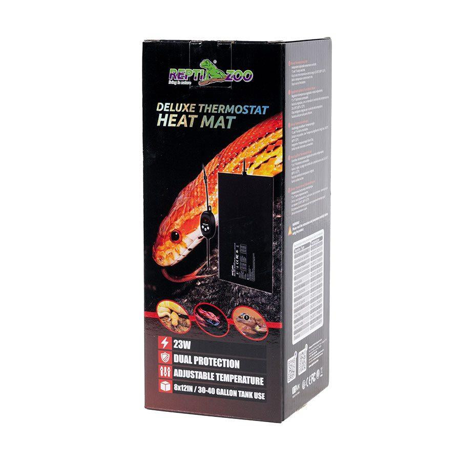 ReptiZoo Deluxe Thermostat Heat Mat - 23w - 200 x 300mm