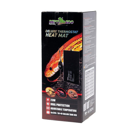 ReptiZoo Deluxe Thermostat Heat Mat - 23w - 200 x 300mm