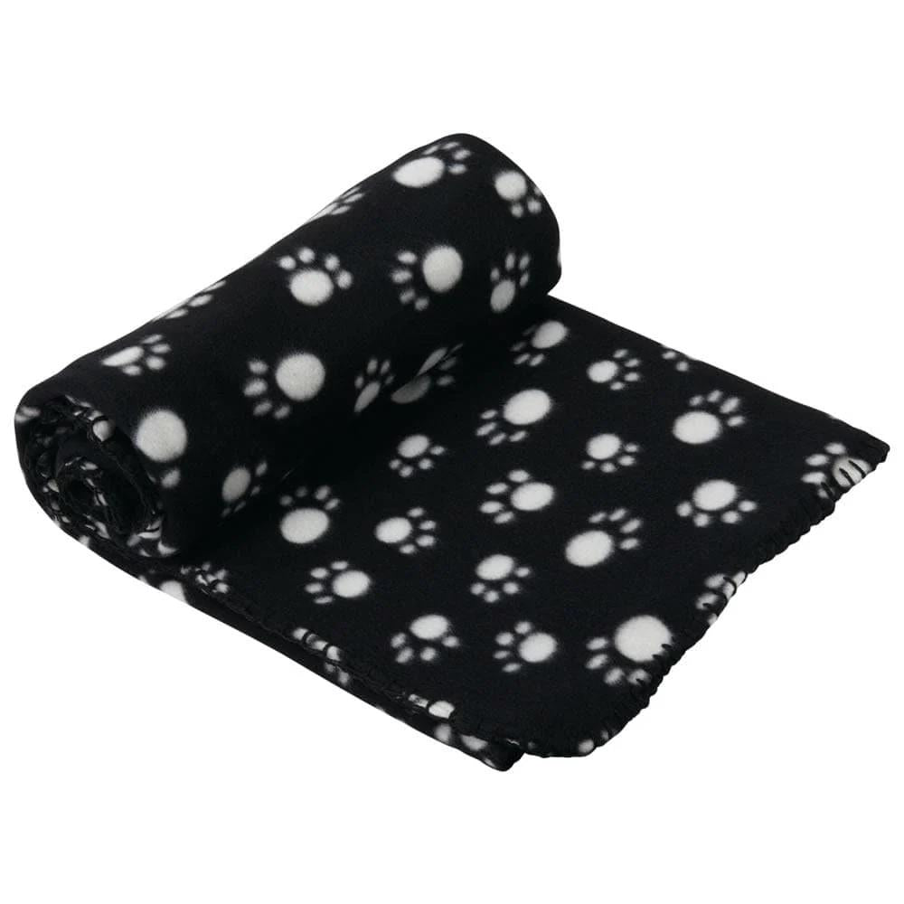 (Black) Extra Large Soft Cosy Warm Fleece Pet Dog Cat Animal