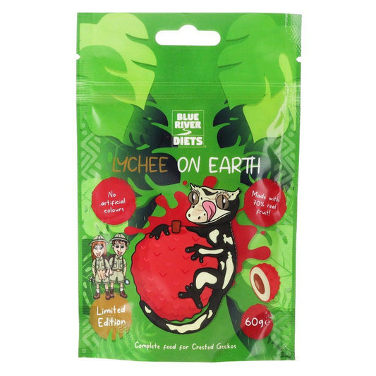 BR Lychee On Earth Complete Diet For Crested Geckos 60g