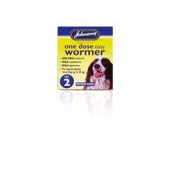 Johnson's One Dose Easy Wormer, SIZE2