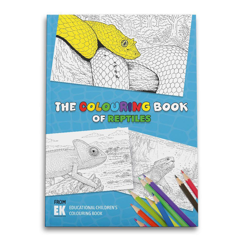 EK Colouring Book REPTILES