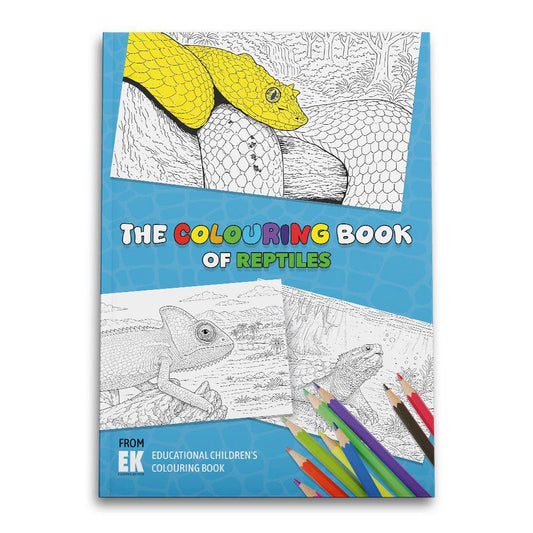 EK Colouring Book REPTILES
