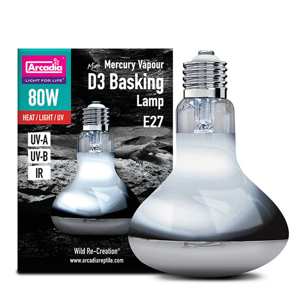 AR D3 UV Basking Lamp 80W